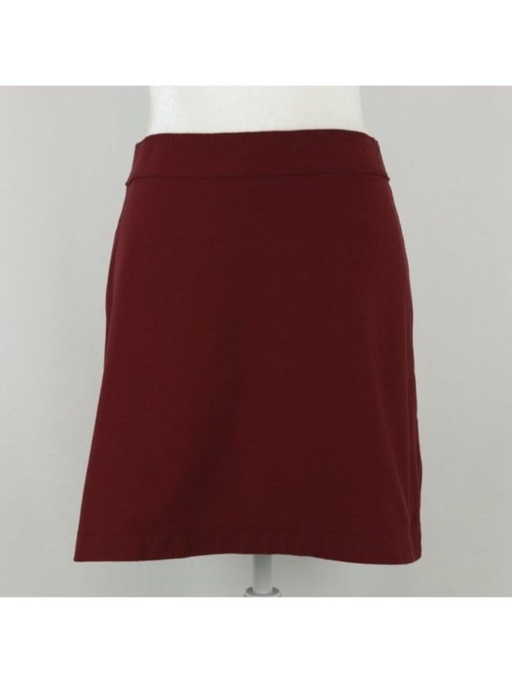 Kuhl Women's Small Dark Red Pull On Casual Knit Mini Skirt